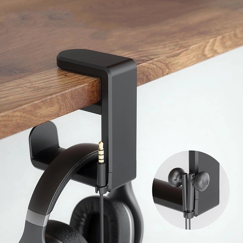 Desk Setup Gaming - Desktop Universal 360 ° Penyangga Headphone