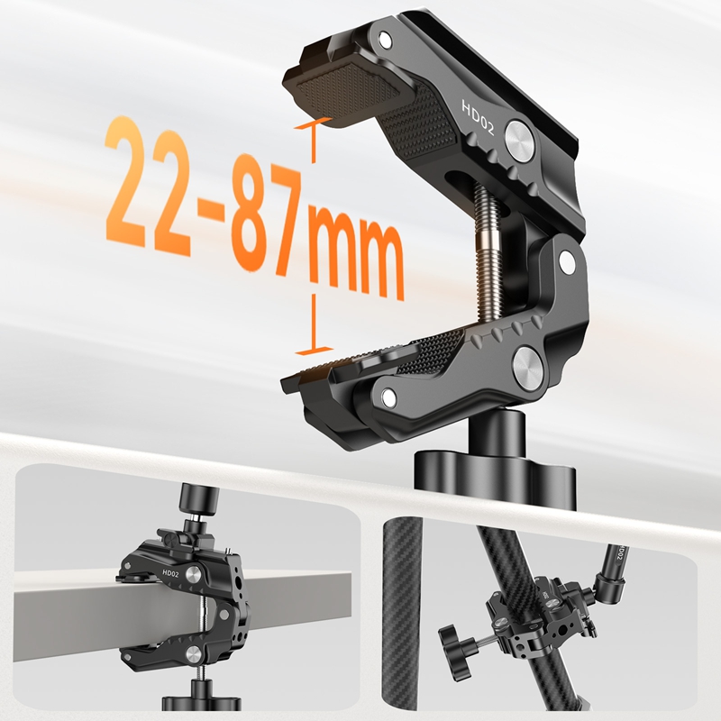 Ulanzi 10 inci Magic Arm Kit H - Monitor Arm Clamp ulasan dan harga