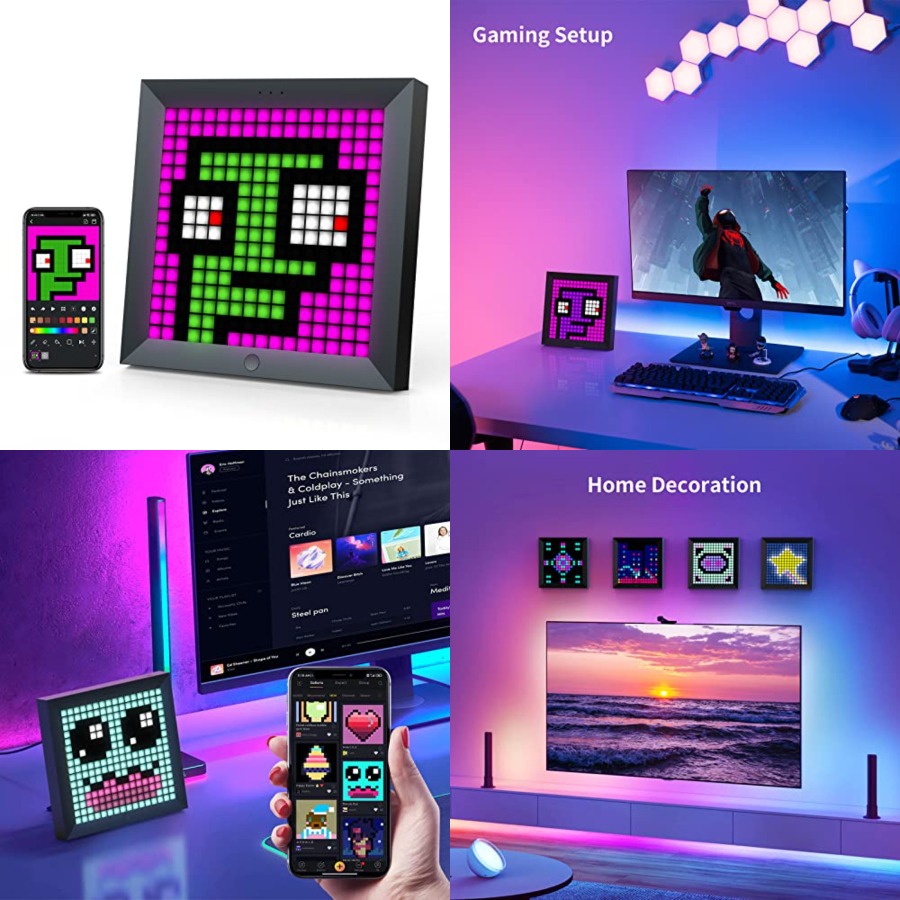 Panel Layar Piksel LED Cocok u - Desk Setup Gaming ulasan dan harga