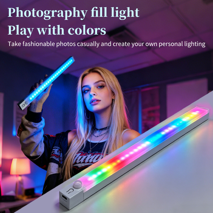 Lampu Meja LED RGB Dapat Diisi - Desk Setup Gaming ulasan dan harga