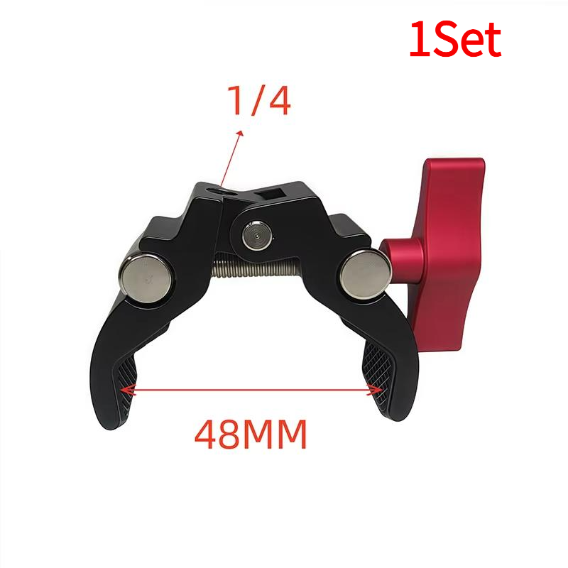 1Set Aksesoris Fotografi Kamer - Monitor Arm Clamp ulasan dan harga