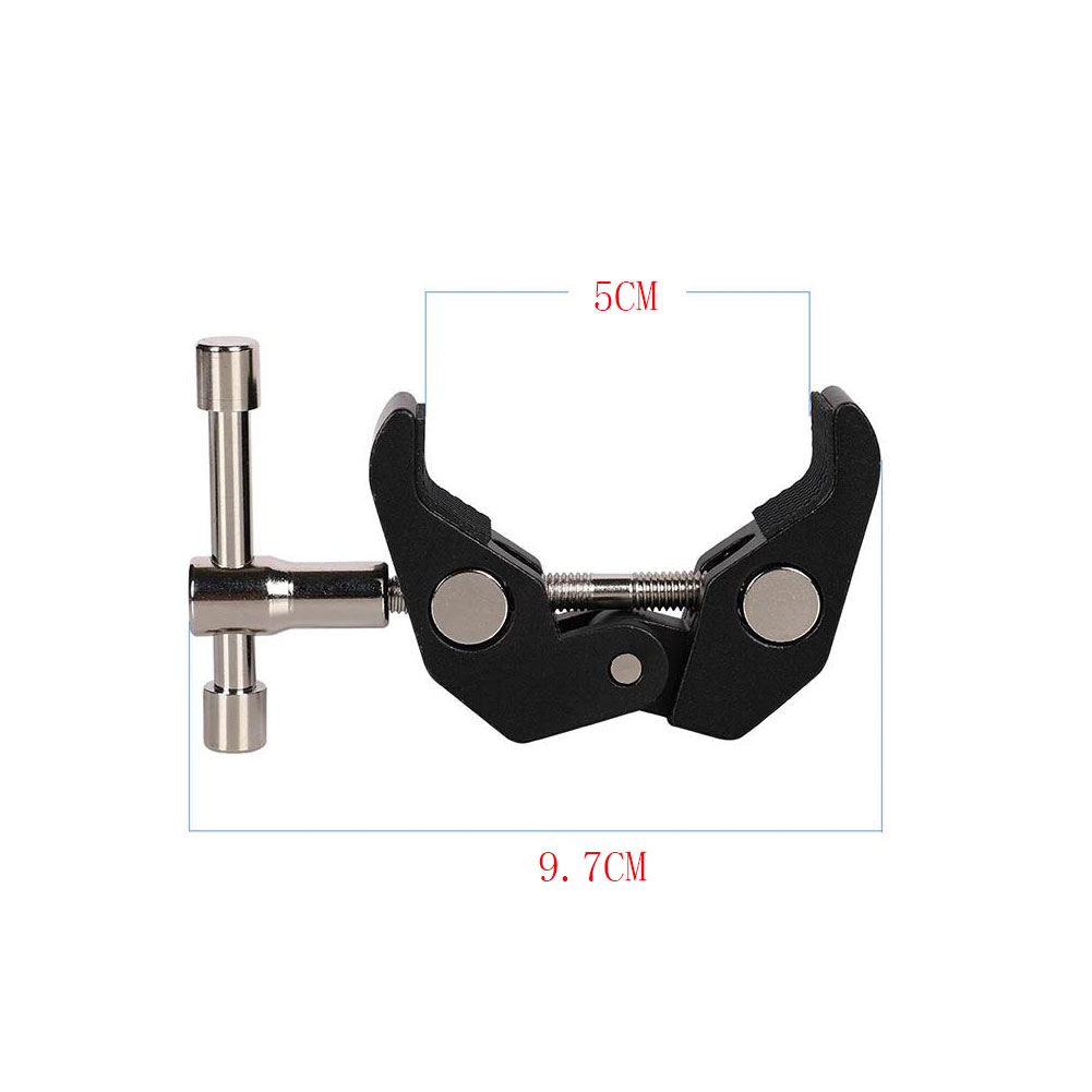 1/4 Klem Logam Kamera Super Cl - Monitor Arm Clamp ulasan dan harga