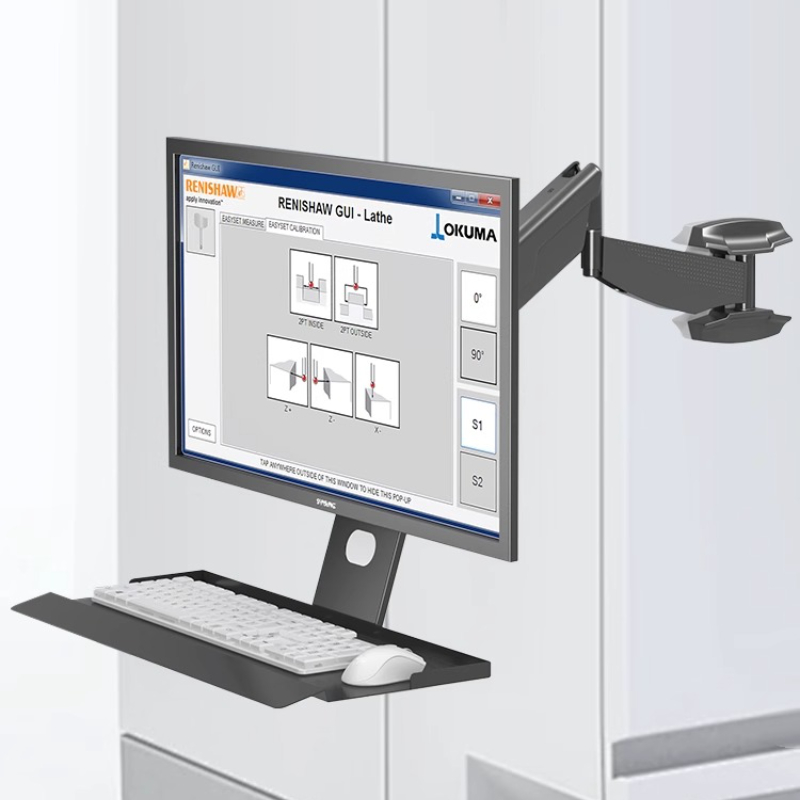 Rak Monitor Heavy Duty Ergonom - Monitor Arm Clamp ulasan dan harga