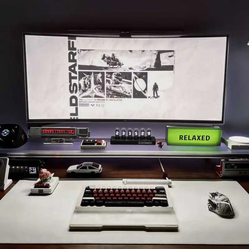 Dudukan Monitor Aluminium Akri - Desk Setup With Laptop And Monitor ulasan dan harga