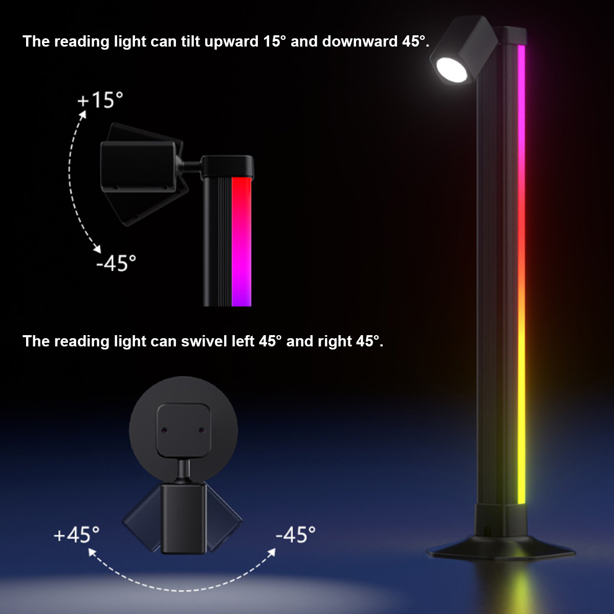 Lampu LED RGB Smart Light Bar  - Desk Setup Gaming ulasan dan harga