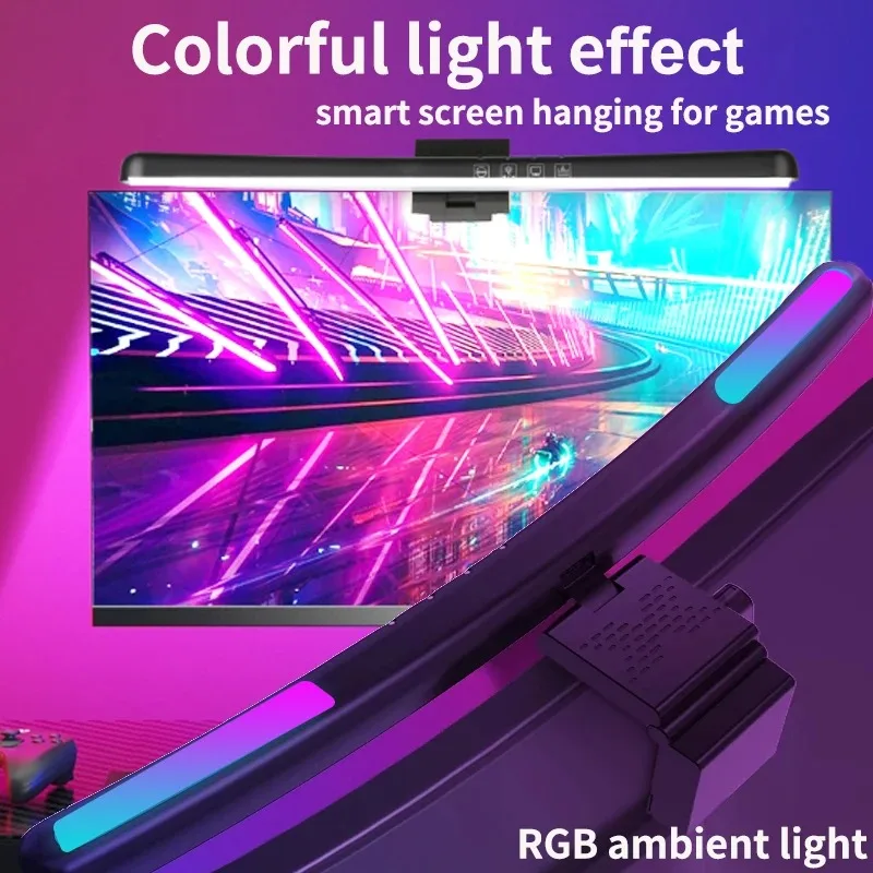 Lampu Monitor Komputer RGB Rit - Desk Setup Gaming ulasan dan harga